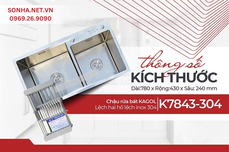 K&iacute;ch thước chậu Kagol K7843-304 ph&ugrave; hợp cho 8Kbet888 cá cược thể thao đ&ocirc;ng người