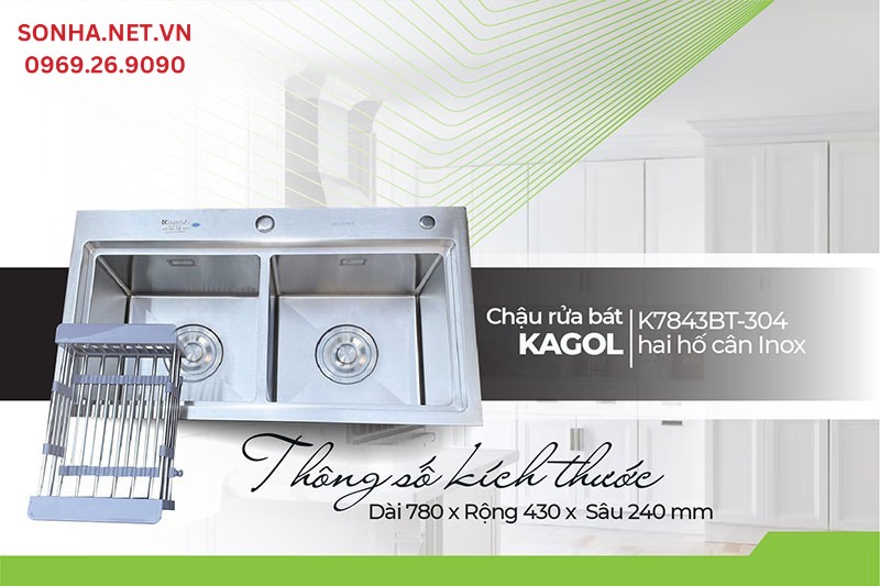 Chậu Kagol K7843BT-304 ph&ugrave; hợp 8Kbet888 cá cược thể thao đ&ocirc;ng người 