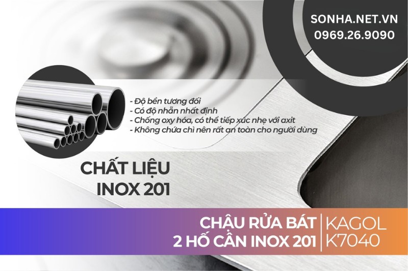 Chất liệu inox 201 cao cấp, 8Kbet là sân chơi trực tuyến nổi bật xổ số, nổ hũ, baccarat
