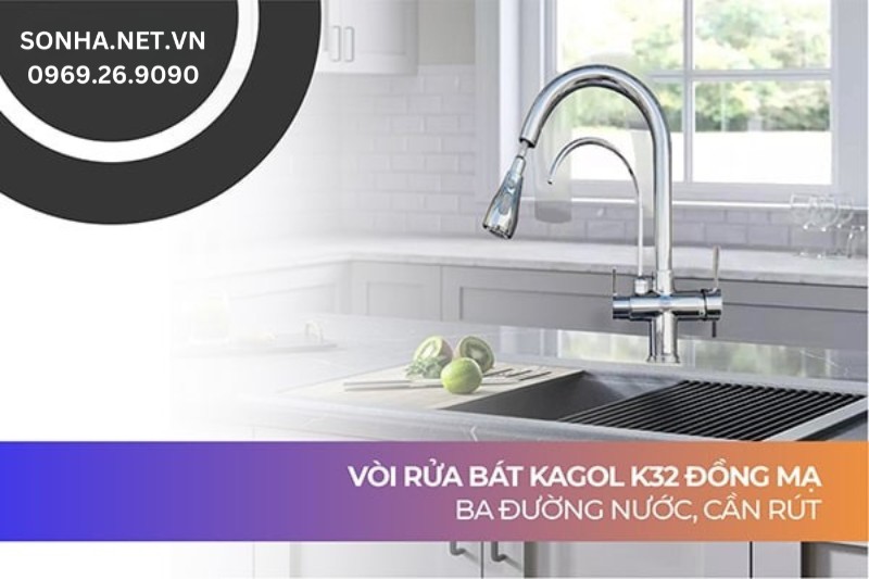 V&ograve;i rửa b&aacute;t Kagol K32 