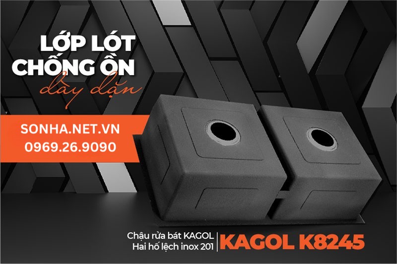 Lớp l&oacute;t chống ồn dưới đ&aacute;y Kagol K8245 giảm tiếng ồn hiệu quả
