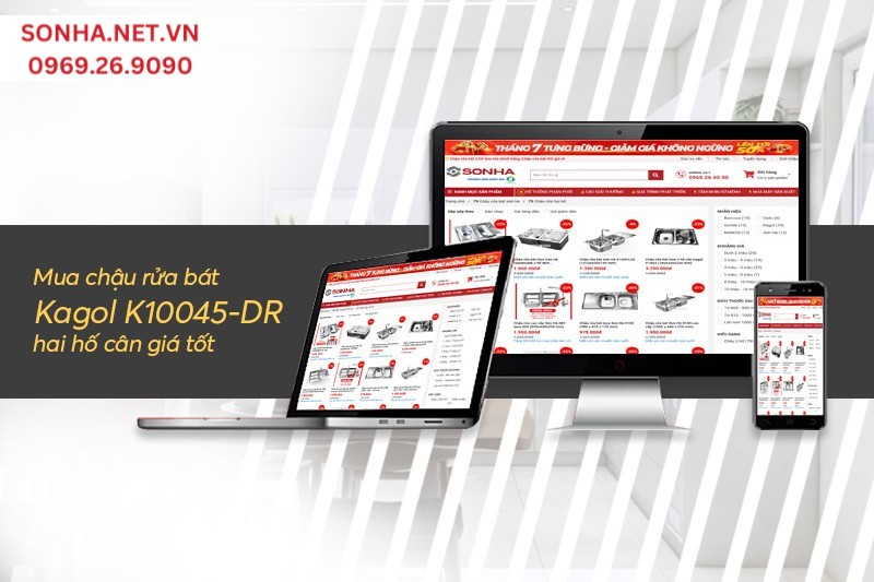 Mua chậu Kagol K10045-DR tại 8kbet8kb.com để nhận ng&agrave;n ưu đ&atilde;i hấp dẫn