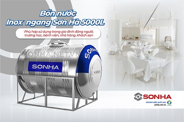8Kbet123 tải ứng dụng inox nằm Sơn Hà 5000L 