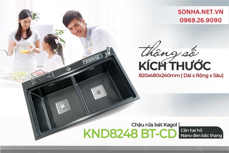 K&iacute;ch thước Kagol KND8248 BT-CD rộng ph&ugrave; hợp với 8Kbet888 cá cược thể thao đ&ocirc;ng người