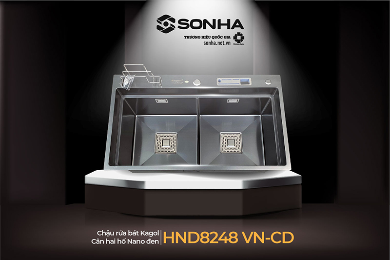 Chậu rửa b&aacute;t Kagol HND8248 VN-CD