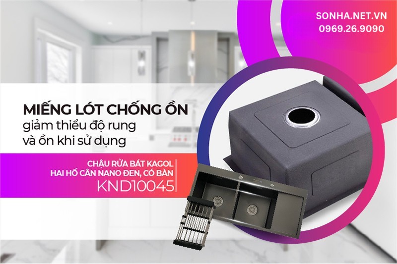 Miếng l&oacute;t chống ồn Kagol KND10045 c&oacute; khả năng giảm tiếng ồn hiệu quả 