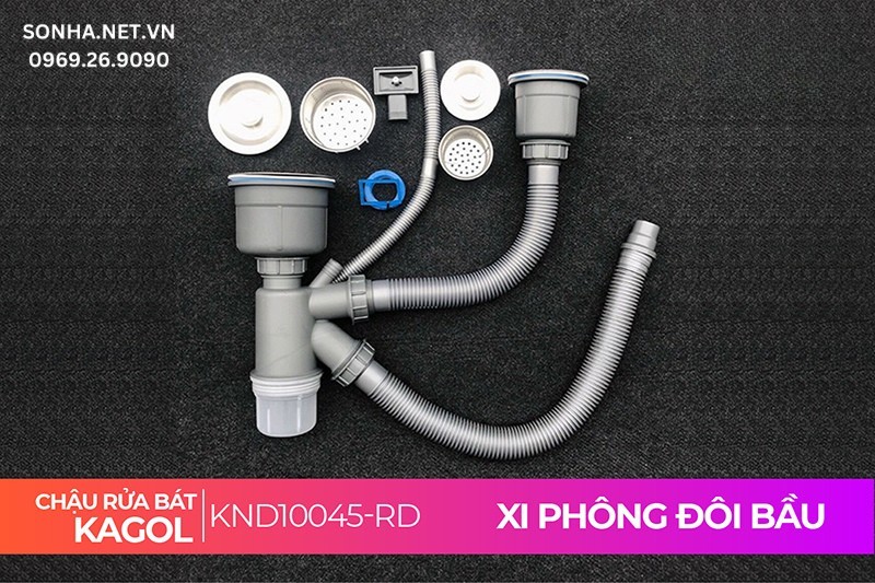 Xi ph&ocirc;ng KND10045-RD tho&aacute;t nước nhanh, ngăn m&ugrave;i, chịu lực cực tốt