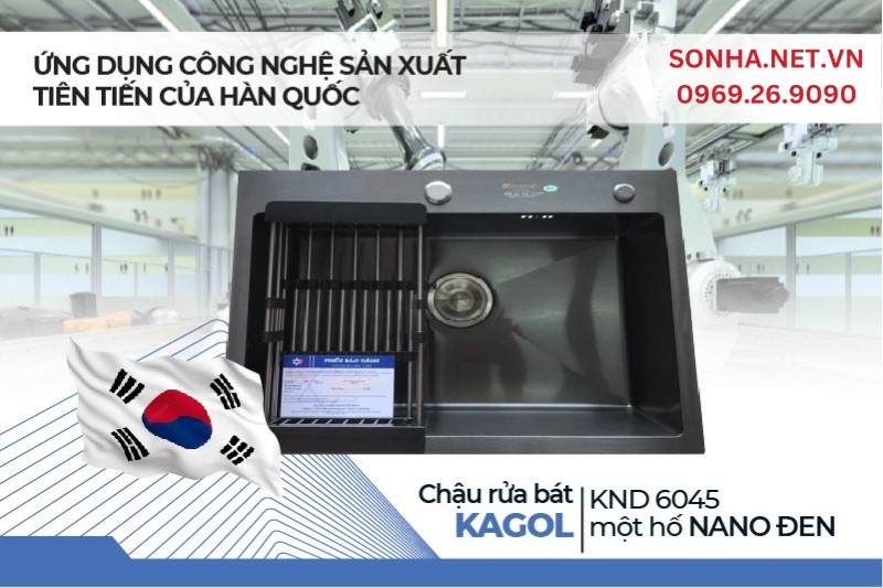 Kagol KND6045 sản xuất c&ocirc;ng nghệ hiện đại n&ecirc;n chất lượng đi k&egrave;m gi&aacute; cả 