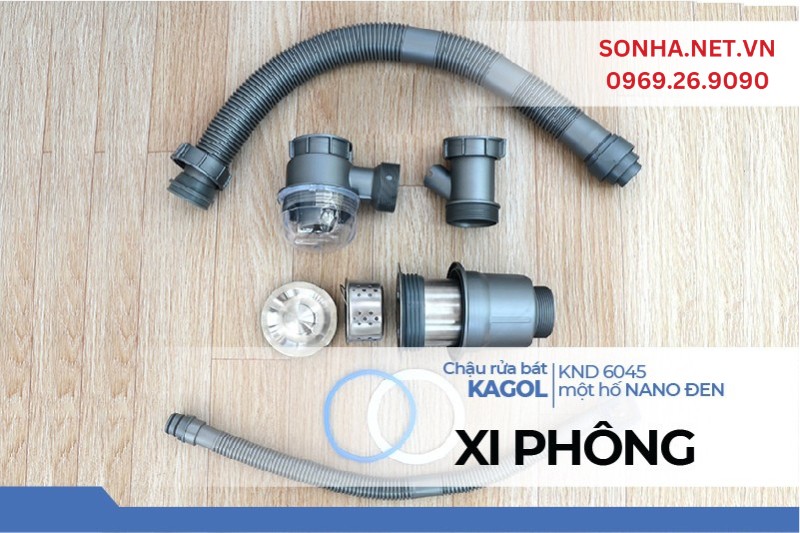 Xi ph&ocirc;ng chậu Kagol KND6045 c&oacute; độ bền cao, chịu nhiệt cực tốt