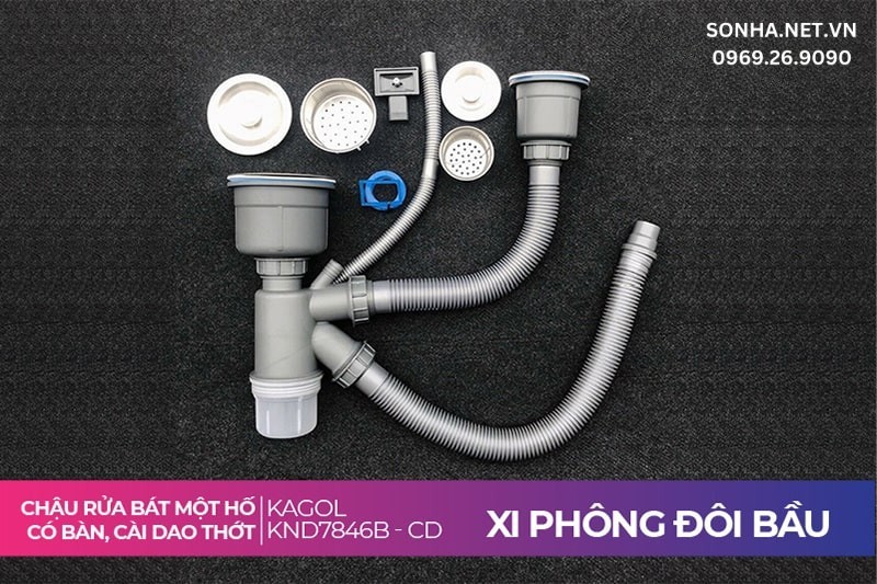Xi ph&ocirc;ng Kagol KND7846B-CD chịu nhiệt tốt, chống va đập, nứt vỡ