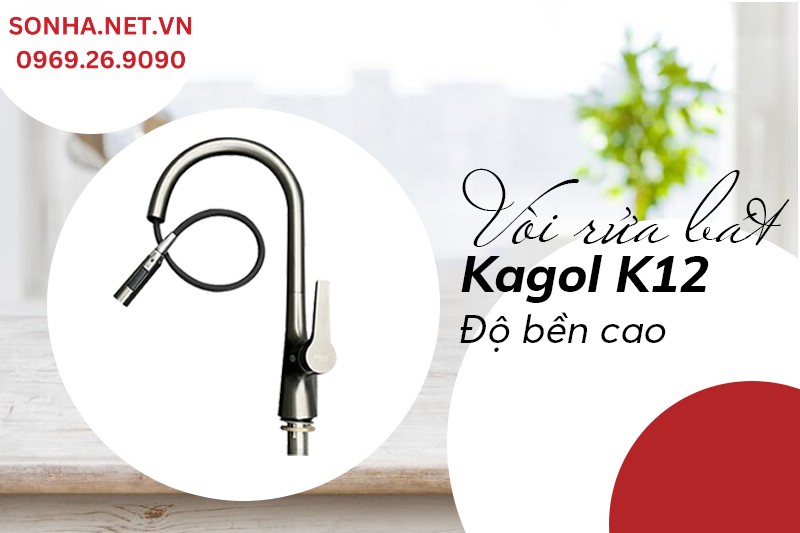 V&ograve;i rửa b&aacute;t Kagol K12 c&oacute; độ bền cao 