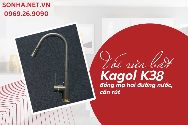 V&ograve;i rửa b&aacute;t Kagol K38 được ưa chuộng hiện nay