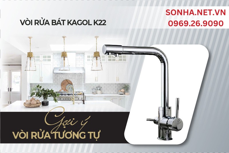 Vòi rửa bát Kagol K22 lựa chọn của nhiều 8Kbet888 cá cược thể thao Việt
