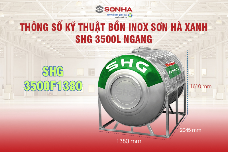 Thông số kỹ thuật 8Kbet123 tải ứng dụng Inox Trang Chủ Game Trực Tuyến Cổng Game 8kbet.com Xanh SHG 3500L Ngang - SHG3500F1380