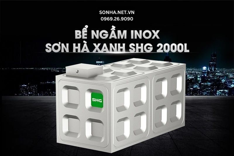 Bể ngầm Inox Trang Chủ Game Trực Tuyến Cổng Game 8kbet.com Xanh SHG 2000L