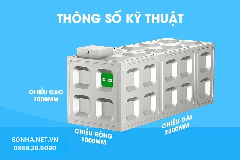 Th&ocirc;ng số kỹ thuật bể nước ngầm inox Trang Chủ Game Trực Tuyến Cổng Game 8kbet.com Xanh SHG 2500l