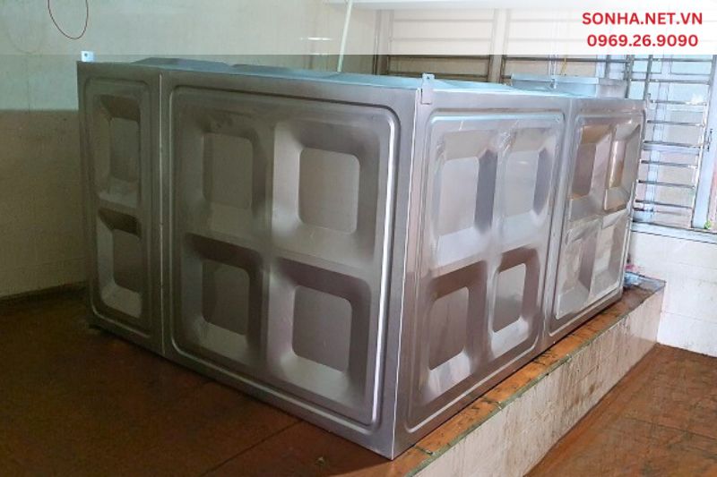 Bể chứa nước ngầm inox - bảo vệ Xổ số 8KBET đa dạng các loại hình cược như Keno, xổ số miền Bắc, Trung, Nam luôn an toàn