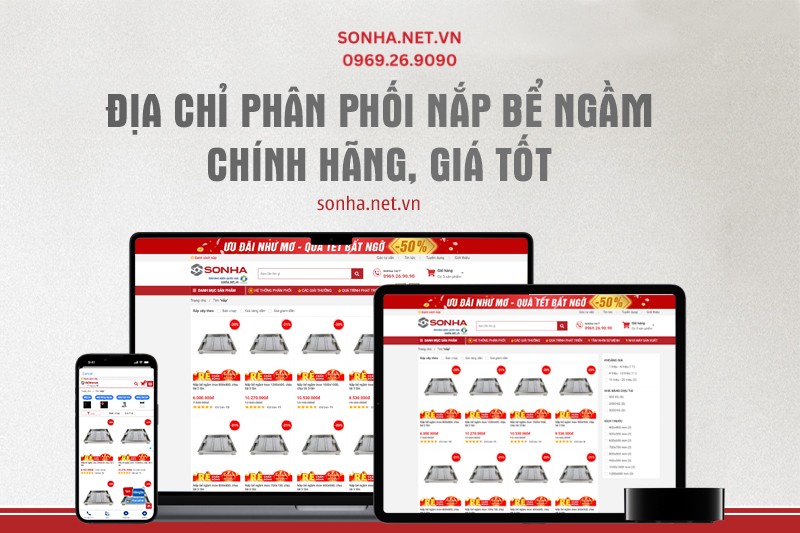 Địa chỉ mua nắp bể nước ngầm âm sàn inox giá tốt nhất