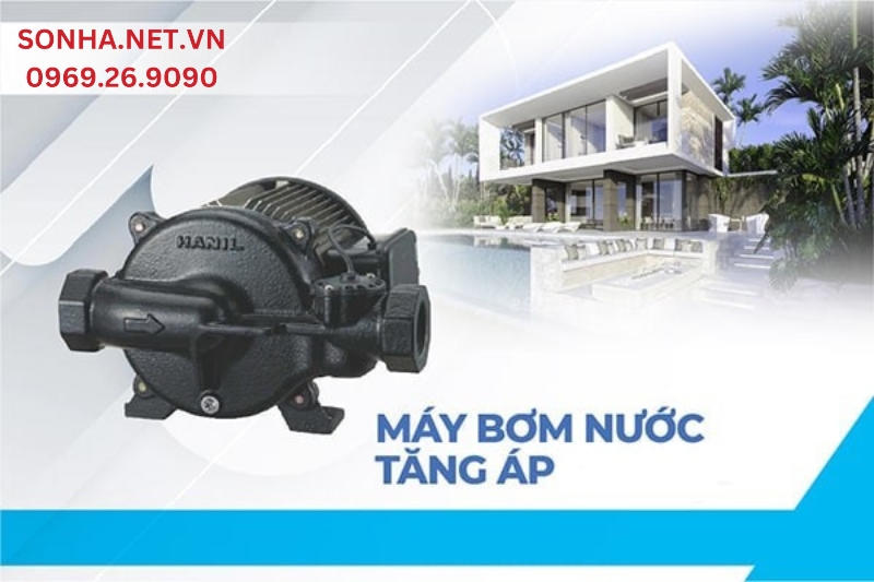máy bơm nước tăng áp