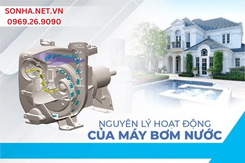 nguyên lý hoạt động của máy bơm nước