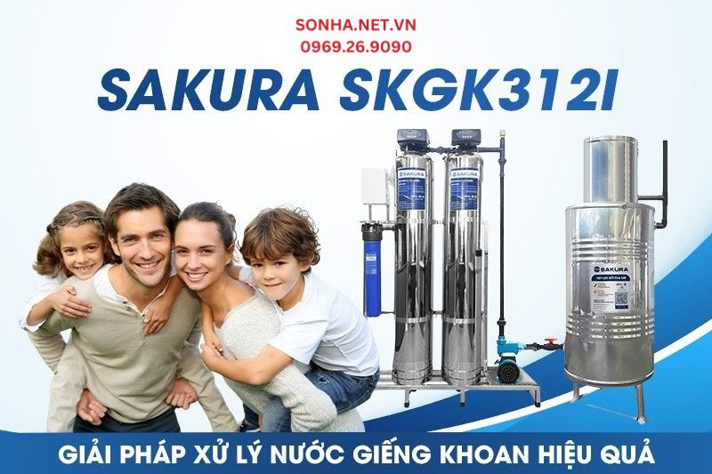 Hệ thống lọc tổng Sakura SKGK312I - Giải pháp lọc nước 8Kbet123 hỗ trợ 24/7 hiệu quả