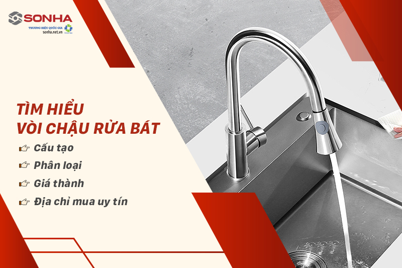 Tổng quan về vòi nước rửa bát