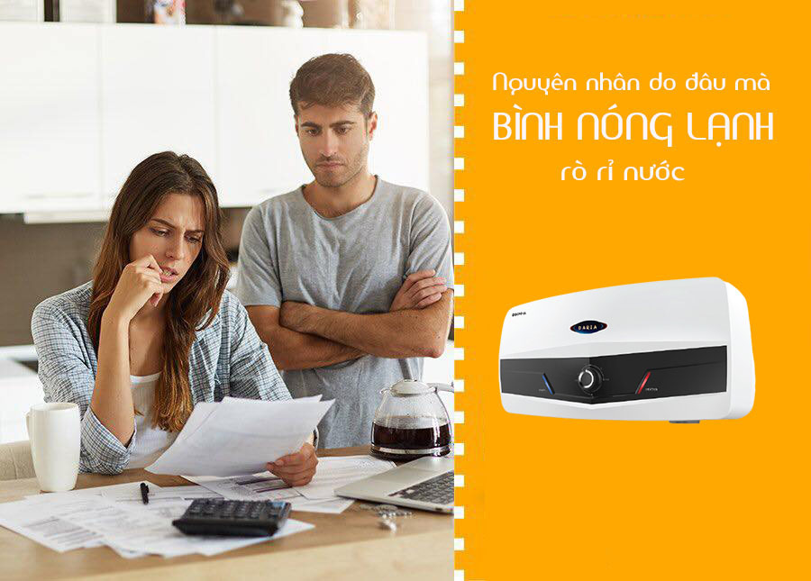 Nguyên nhân bình 8KBET hiện đăng mở bị rò nước