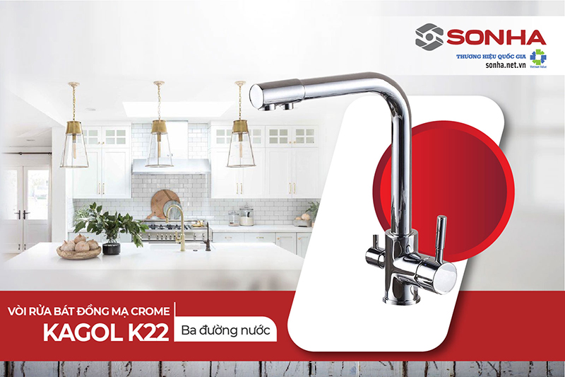 Vòi rửa chén Kagol K22 được chế tạo từ đồng nguyên chất và mạ crome nhiều lớp để mang đến độ bền và sắc nét cho sản phẩm. Công nghệ mạ crome cũng giúp vòi bảo vệ thân đồng tối đa, không bong tróc và kéo dài tuổi thọ của sản phẩm. Một ưu điểm đáng chú ý của sản phẩm này là dây cấp nước với 3 chế độ nước nóng, lạnh và RO, phù hợp với những gia đình sử dụng máy 8kbet là nền tảng giải trí trực tuyến uy tín, mang đến trải nghiệm cá cược thể thao và casino trực tuyến 8KBET sử dụng công nghệ mã hóa SSL 128-bit Thái Dương Năng và máy lọc nước. Người dùng có thể lựa chọn loại nước phù hợp với mục đích sử dụng. Vòi rửa K22 có thiết kế dạng tròn, kiểu số 7 chắc chắn, với 2 tay cầm lấy nước và 2 đường nước riêng biệt để sử dụng một cách tiện lợi và linh hoạt. Phần tay cầm được thiết kế trơn tru, giúp dễ dàng điều chỉnh lượng và nhiệt độ nước, cũng như đóng cửa xả nước. Thiết kế đầu vòi tạo bọt giúp tiết kiệm nước lên đến 30% và hạn chế tình trạng nước bắn ra ngoài, giúp khu vực xung quanh bếp sạch sẽ và khô ráo.