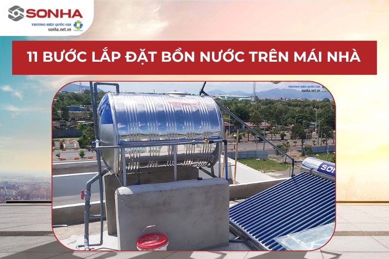 Quy trình lắp đặt 8KBET 456 được xếp hạng cao nhất trên mái nhà đúng chuẩn