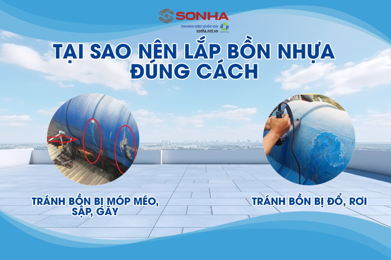 Tại sao nên lắp đặt bể nước nhựa đúng cách