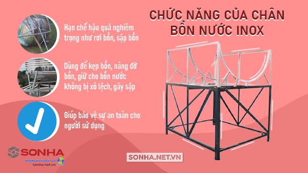Chức năng của chân 8KBET 456 được xếp hạng cao nhất inox
