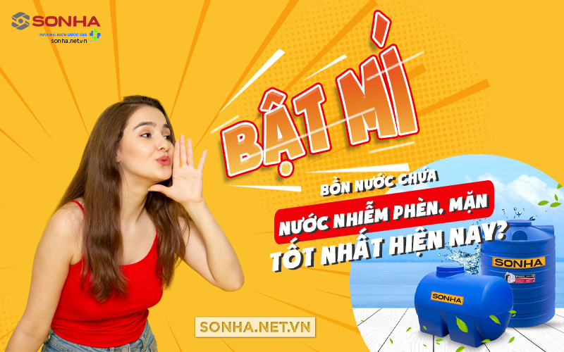 8KBET 456 được xếp hạng cao nhất đựng nước nhiễm phèn, nhiễm mặn