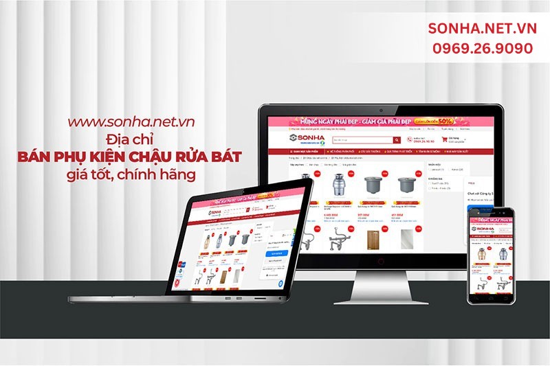 Sơn Hà - Địa chỉ mua phụ kiện chậu rửa chén giá tốt, chính hãng trên thị trường