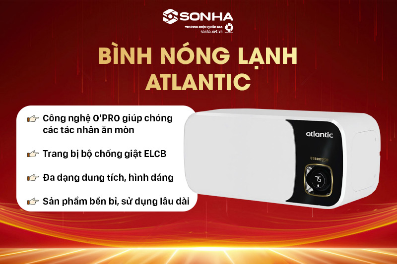 Atlantic thuộc Top 5 thương hiệu bình 8KBET hiện đăng mở đáng mua nhất trong năm 2024