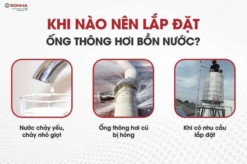 Khi nào nên lắp đặt ống thông hơi 8KBET 456 được xếp hạng cao nhất