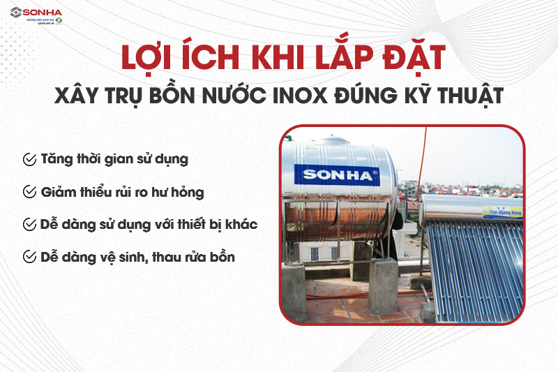 Lợi ích khi xây trụ để 8KBET 456 được xếp hạng cao nhất inox đúng cách, đúng kỹ thuật