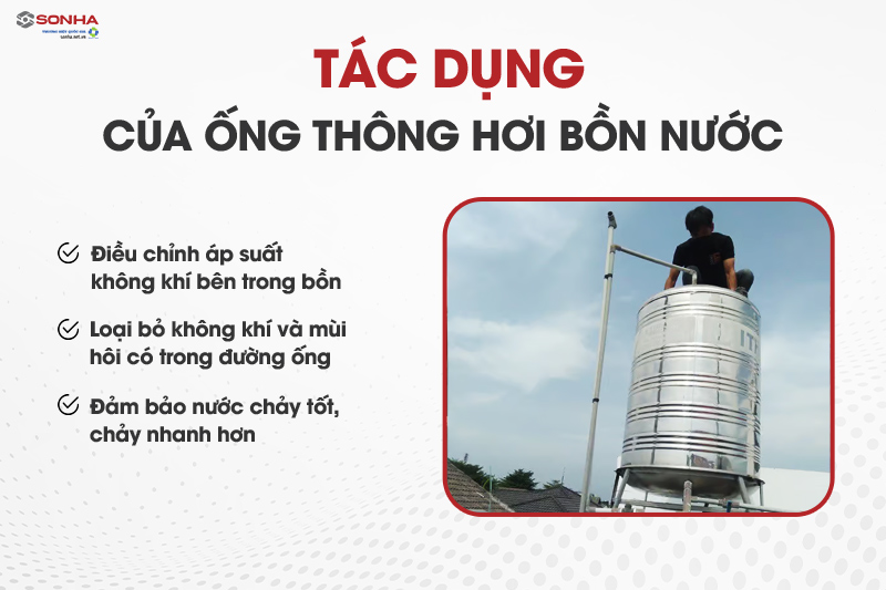 Tác dụng khi lắp đặt ống thông hơi cho 8KBET 456 được xếp hạng cao nhất inox tại hộ gia đình