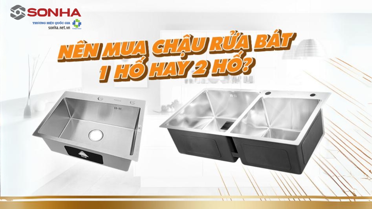 [Giải đáp] Nên Dùng Chậu Rửa Bát 1 Hố Hay 2 Hố Cho 8Kbet8 nhà cái?