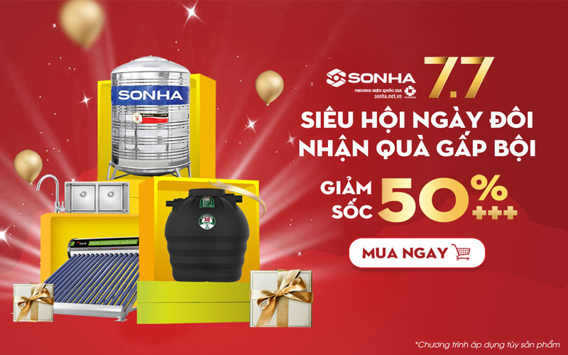 [Khuyến mãi tháng 7] Siêu Hội Ngày Đôi - Nhận Quà Gấp Bội GIẢM SỐC TỚI 50%++