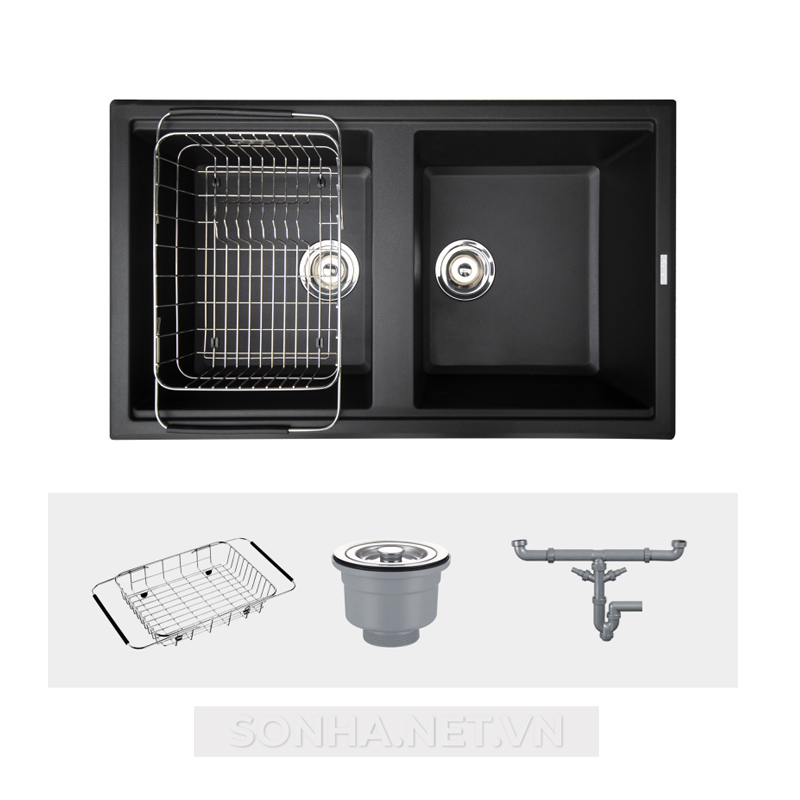 Xổ số 8KBET đa dạng các loại hình cược như Keno, xổ số miền Bắc, Trung, Nam đá Granite KONOX Phoenix 860 Black (860x510x200mm)