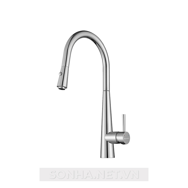Vòi rửa bát Konox chức năng 8KBET hiện đăng mở rút dây Konox chế độ 2 đường nước KN1901C