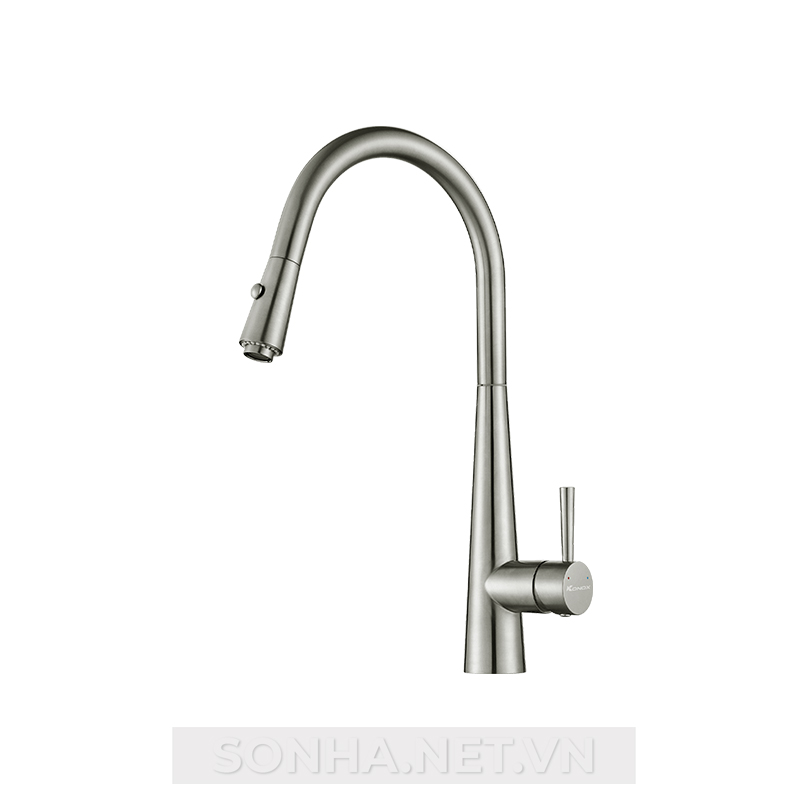 Vòi rửa bát Konox chức năng 8KBET hiện đăng mở rút dây Konox chế độ 2 đường nước KN1901N