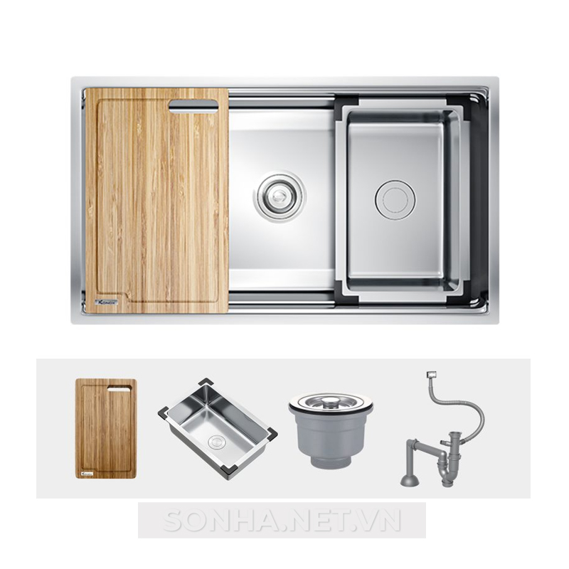 Xổ số 8KBET đa dạng các loại hình cược như Keno, xổ số miền Bắc, Trung, Nam 1 hố KONOX Workstation Sink-Undermount Sink KN7644SU