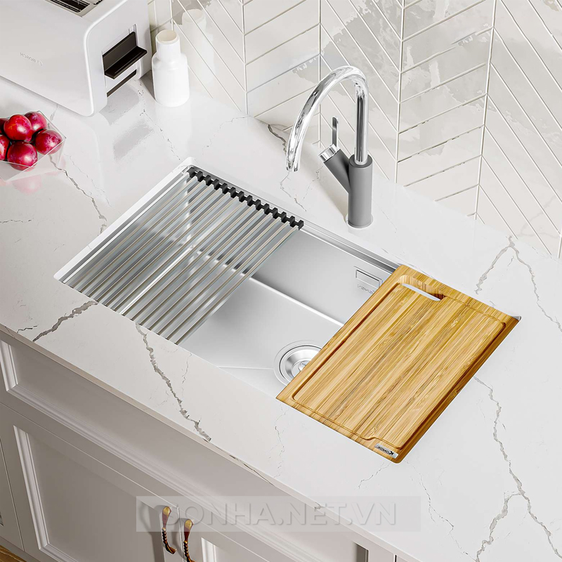 Xổ số 8KBET đa dạng các loại hình cược như Keno, xổ số miền Bắc, Trung, Nam 1 hố, hạ bậc KONOX Workstation Sink-Undermount Sink KN8046SU (Full phụ kiện)