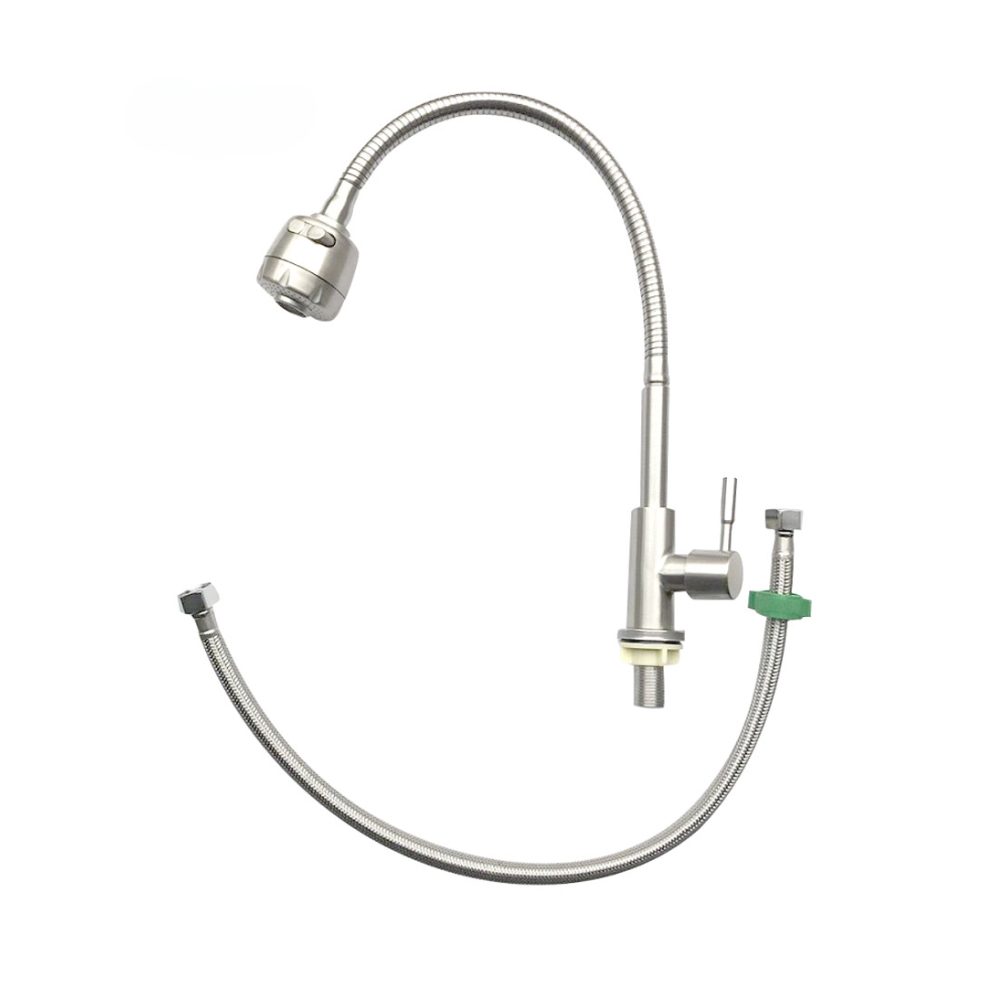 Vòi rửa bát VM2 một đường lạnh ngỗng mềm