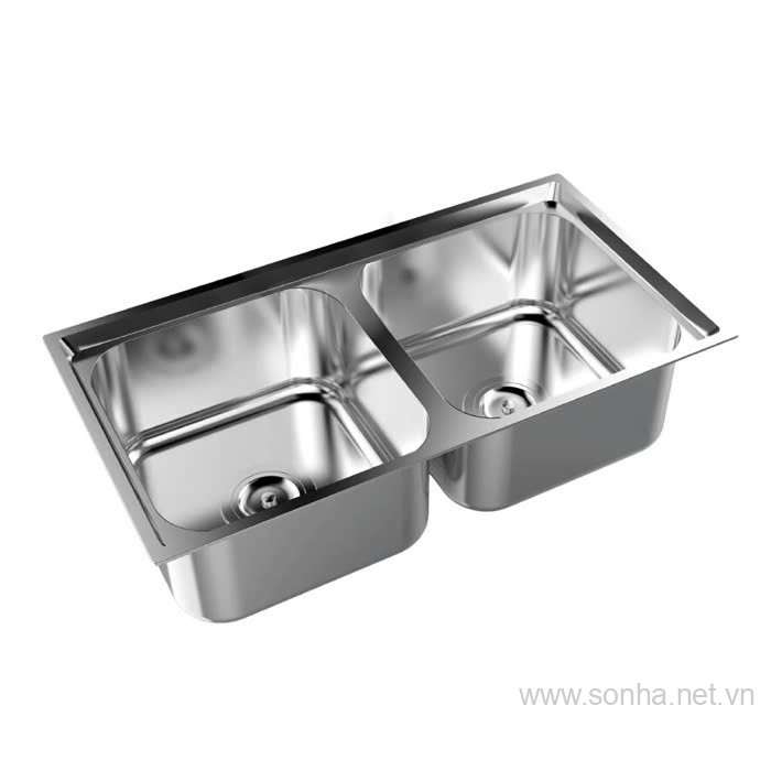 Chậu Inox Cao Cấp Sơn Hà S76S