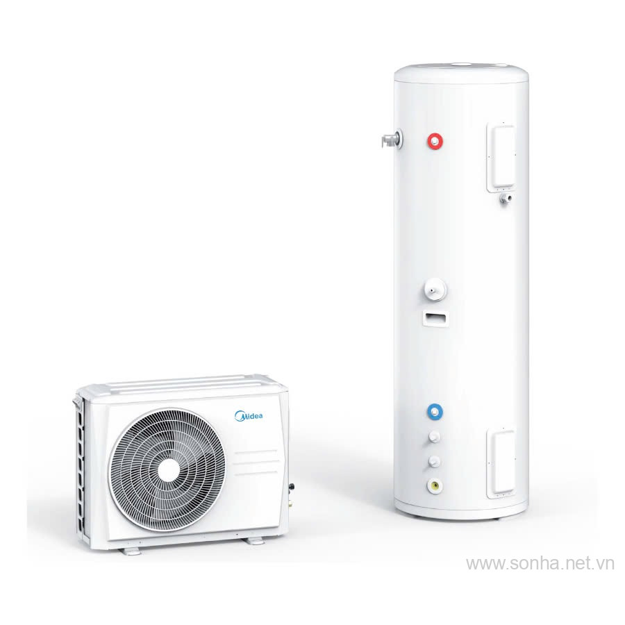 Máy bơm nhiệt Heatpump Midea 2 khối dung tích 300L MT-300R26