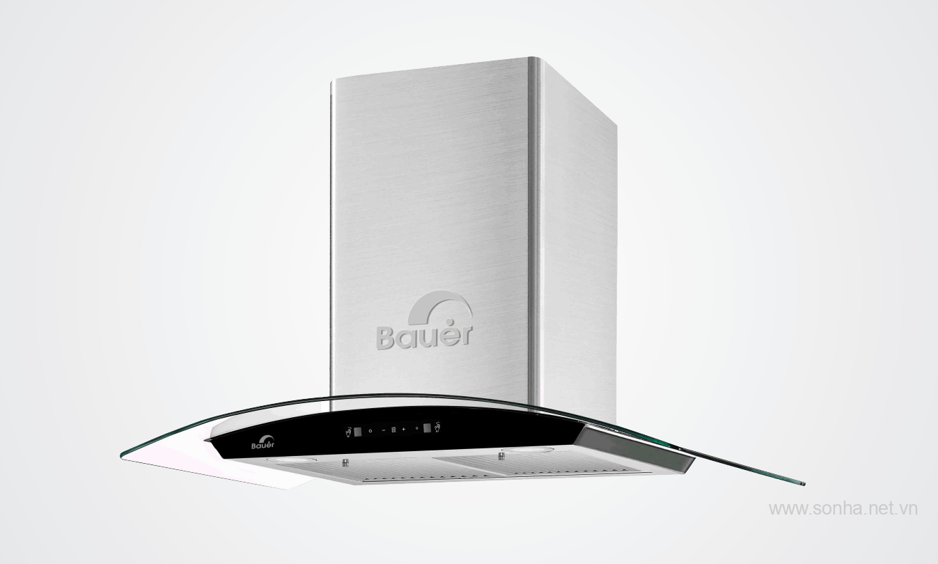 Máy hút mùi Bauer kính cong BCG70MSC