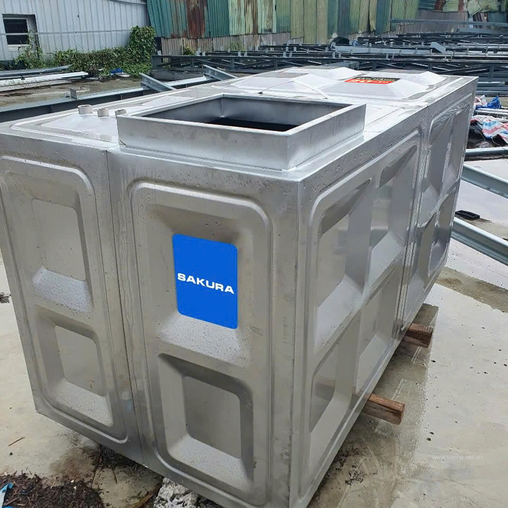 Bể ngầm inox định hình Sakura SK.BID4500L