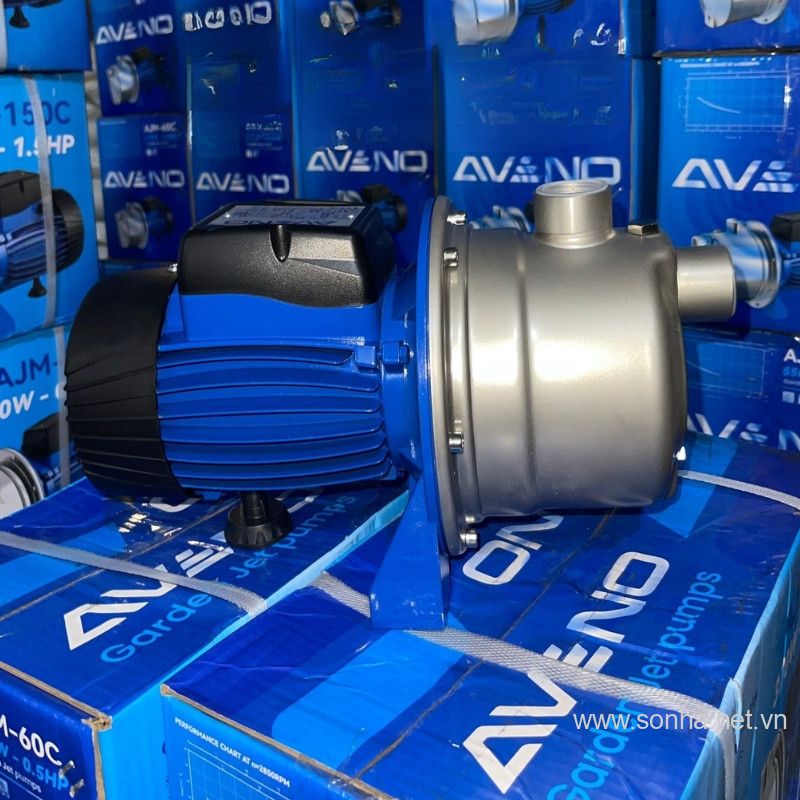 Máy bơm đầu inox Avano AJm-150C (1100W)